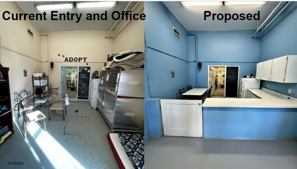 Animal Control Front office remodel