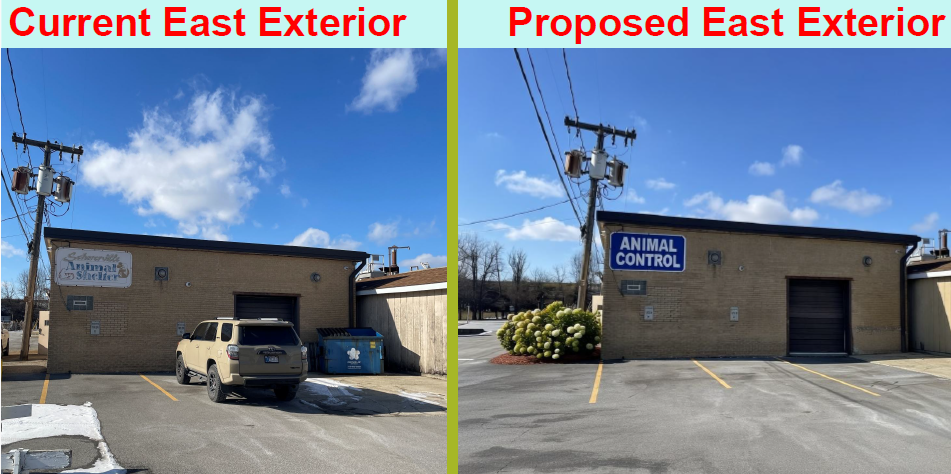 Animal Control Exterior Remodel